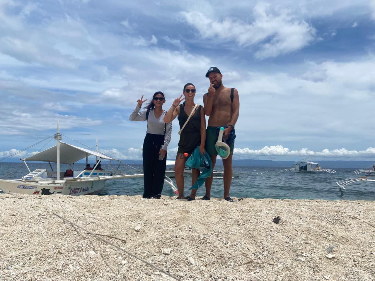 Snorkeling with turtles