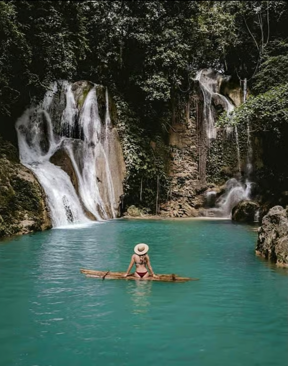 waterfall hoping bohol